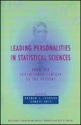 Leading Personalities in Statistical Sciences