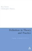 Definition in Theory and Practice