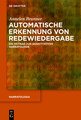 Automatische Erkennung von Redewiedergabe