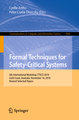 Formal Techniques for Safety-Critical Systems