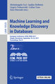 Machine Learning and Knowledge Discovery in Databases