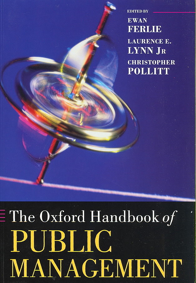 The Oxford Handbook of Public Management