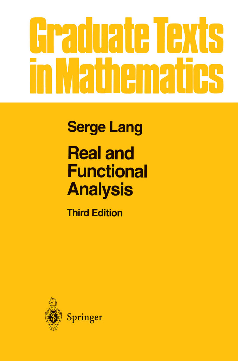 Real and Functional Analysis