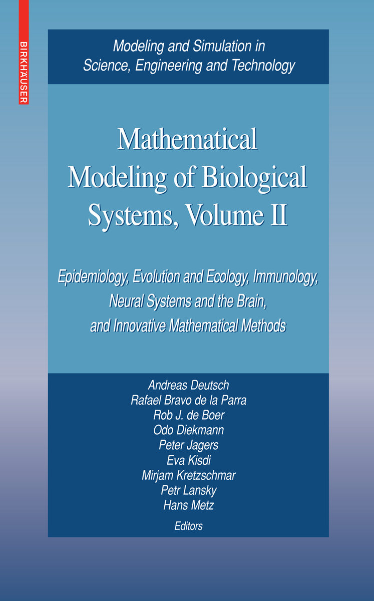 Mathematical Modeling of Biological Systems, Volume II