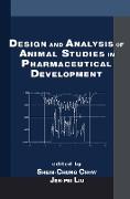 Design and Analysis of Animal Studies in Pharmaceutical Development