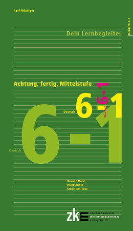 Achtung, fertig, Mittelstufe, Quartalsheft 6-1 Deutsch