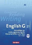 English G 21, Ausgabe A, Band 5: 9. Schuljahr - 6-jährige Sekundarstufe I, Vorschläge zur Leistungsmessung, Kopiervorlagen mit CD, Inhaltlich identisch mit 978-3-06-032067-7