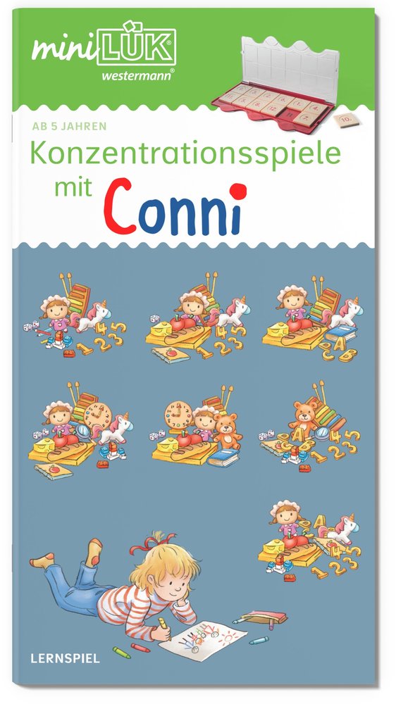 miniLÜK. Vorschule/ 1. Klasse Konzentrationsspiele mit Conni