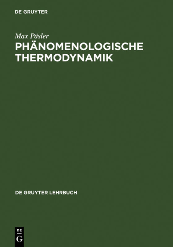 Phänomenologische Thermodynamik