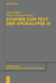 Studien zum Text der Apokalypse III