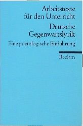 Deutsche Gegenwartslyrik