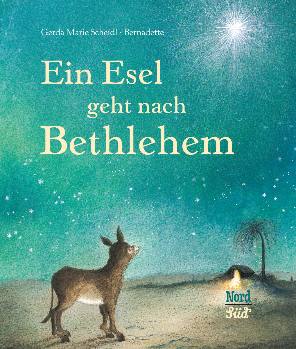 Ein Esel geht nach Bethlehem