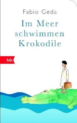 Im Meer schwimmen Krokodile