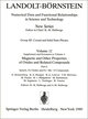 Spinels, Fe Oxides, and Fe-Me-O Compounds / Spinelle, Fe-Oxide und Fe-Me-O-Verbindungen - Landolt-Börnstein, Numerical Data and Functional Relationships in Science and Technology