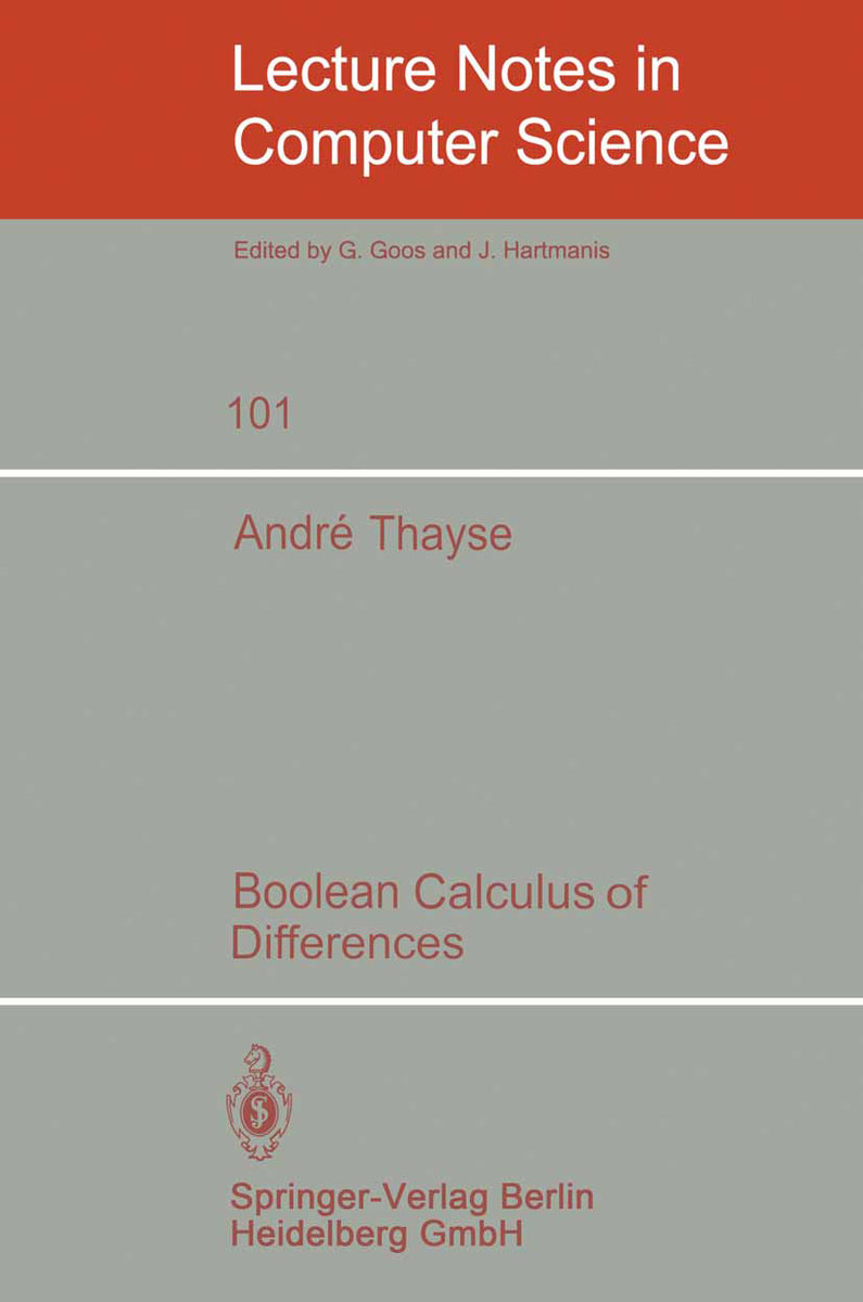 Boolean Calculus of Differences