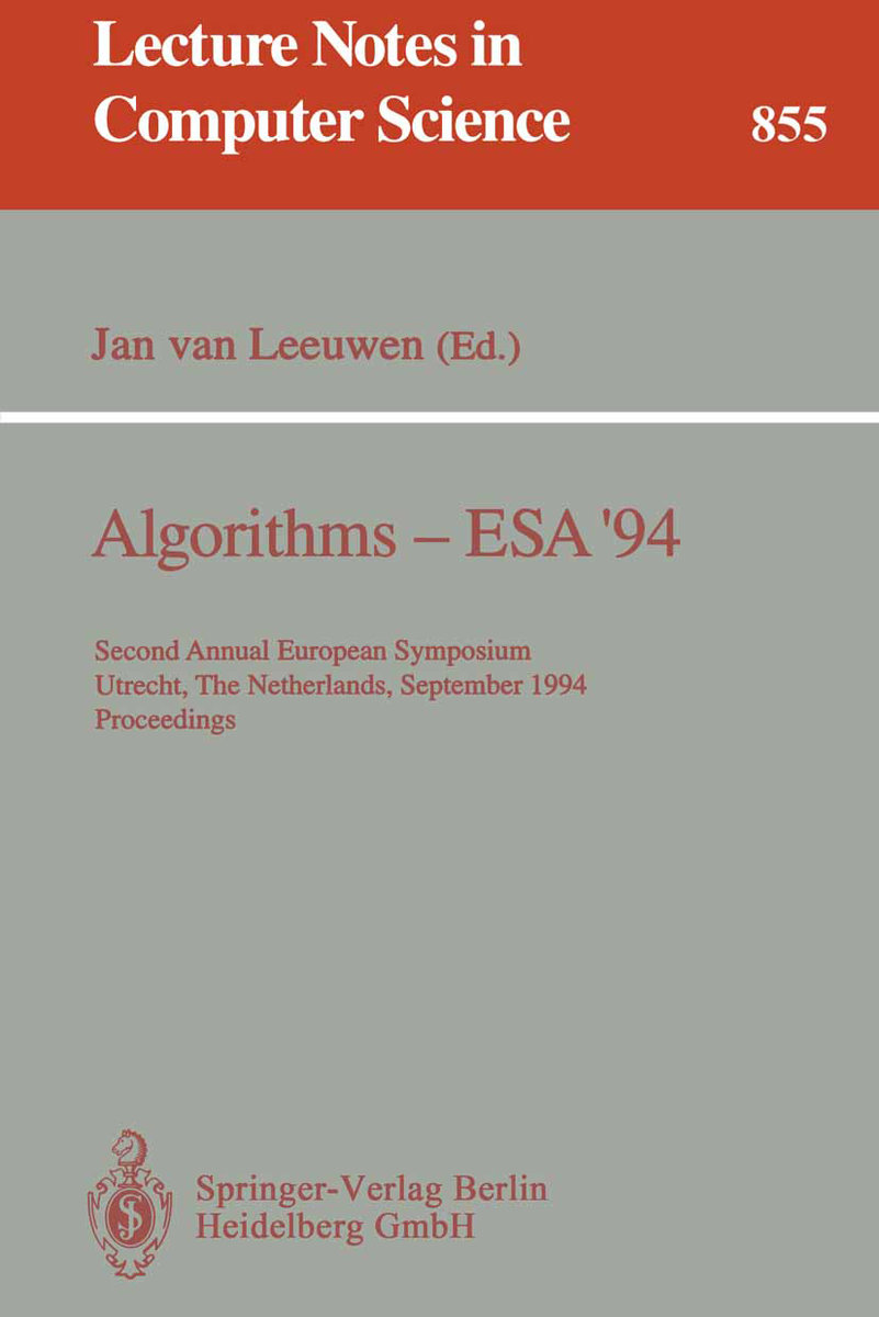 Algorithms - ESA '94