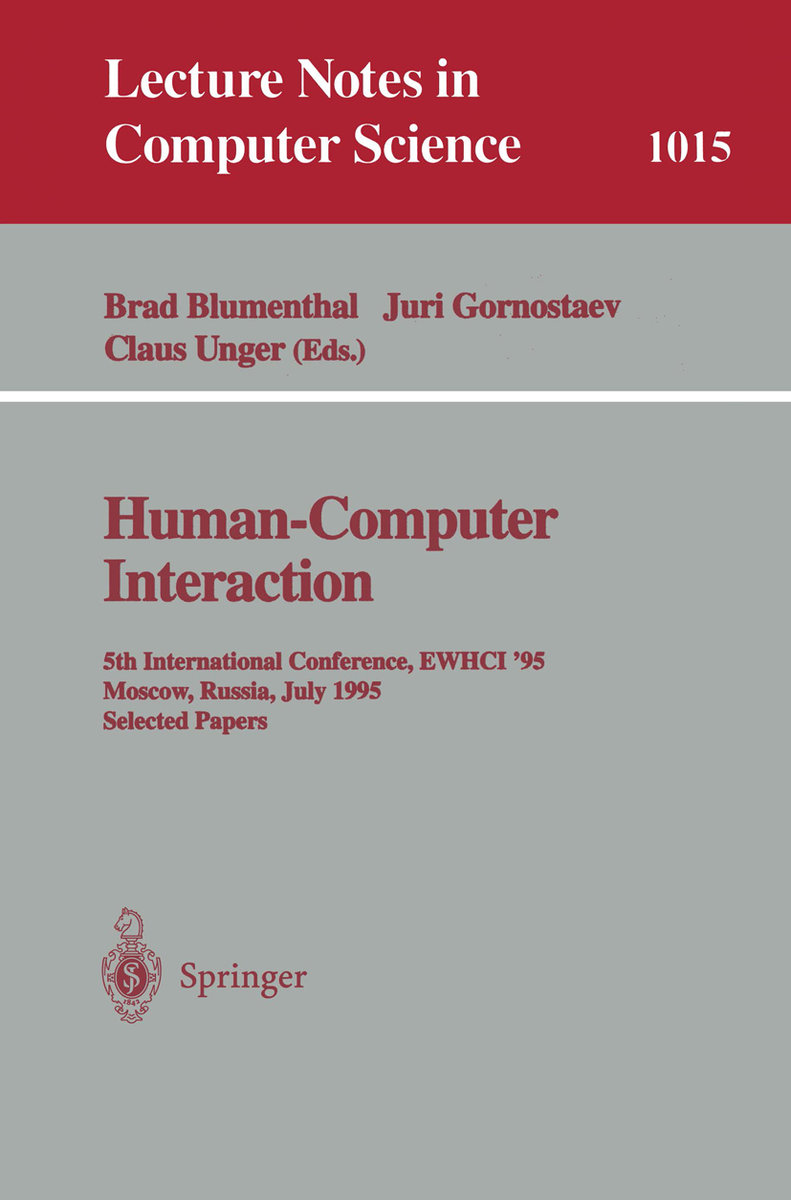 Human-Computer Interaction