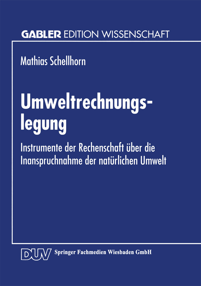 Umweltrechnungslegung