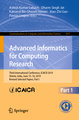 Advanced Informatics for Computing Research