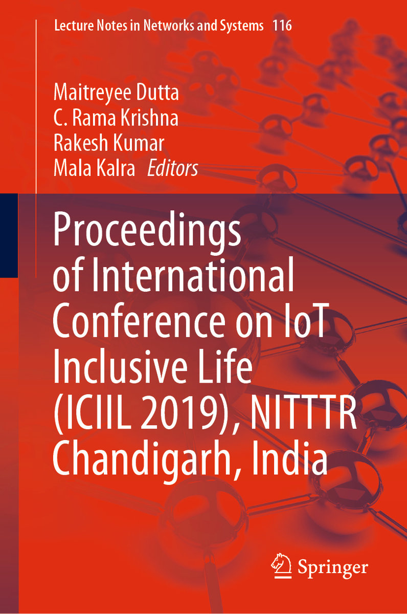 Proceedings of International Conference on Iot Inclusive Life (ICIIL 2019), Nitttr Chandigarh, India